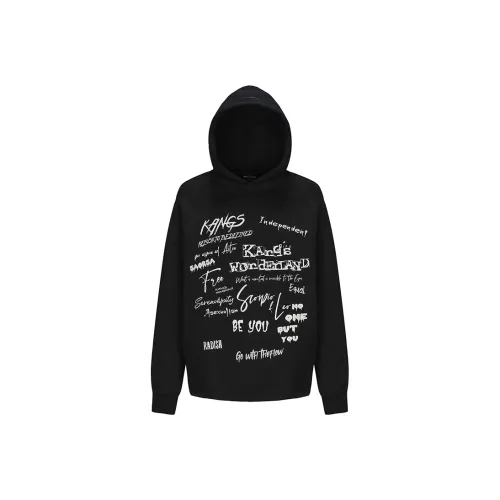Kang's Wonderland SS24 Sweatshirt Unisex Charcoal Black