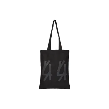 44 Label Group Canvas Tote Bag, Shopping Bag, Shoulder Bag Men's Black