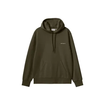 Carhartt WIP Logo Embroidered Drawstring Hoodie