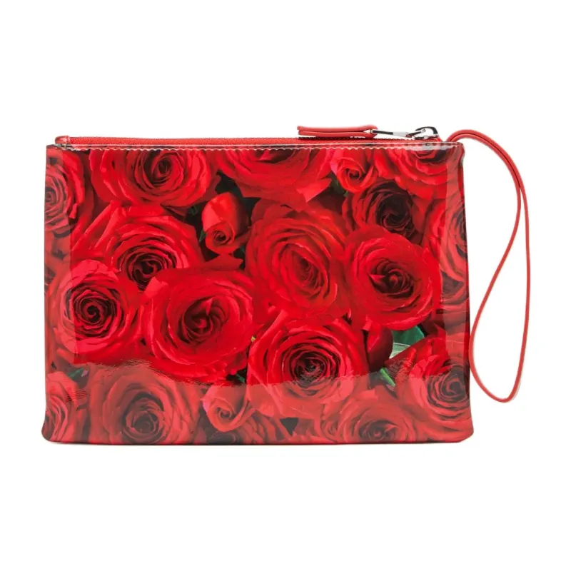 DIESEL Polyurethane Clutch Women's Red-1
