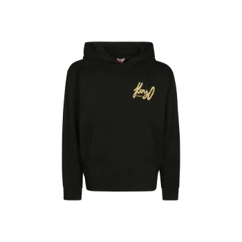 KENZO Archive Logo Printed Long Sleeved Hoodie