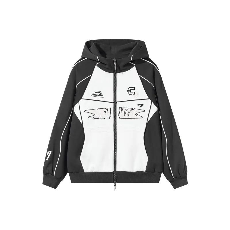 BLINDNOPLAN BLIND NO PLAN Vanguard Hooded Loose Fit Sweatshirt Spring And Autumn Unisex-4