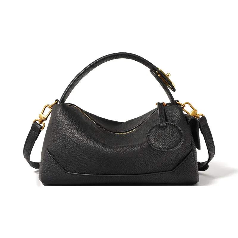 H YXIANG Cow Leather One Shoulder Handbags Women's Multicolor-2