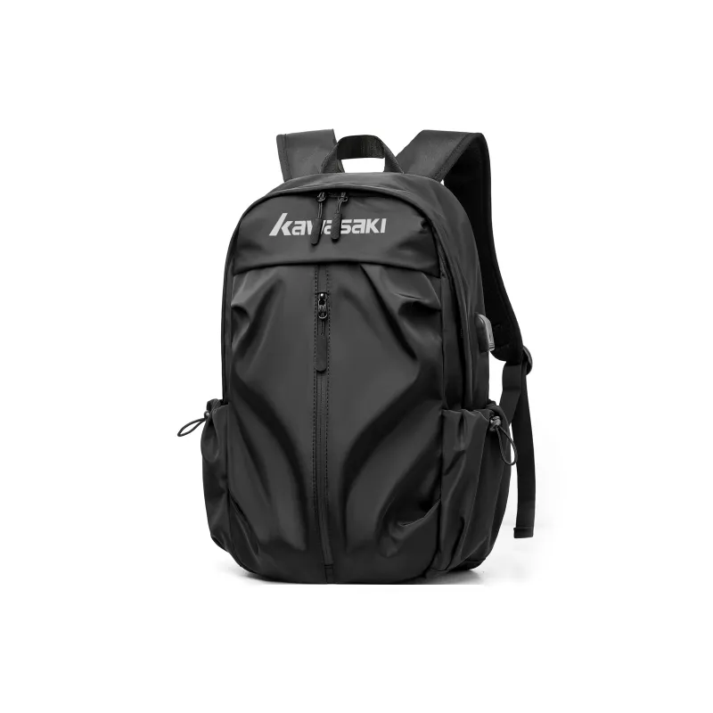 Kawasaki Polyester Backpack Laptop Bag Regular Unisex Multicolor-31