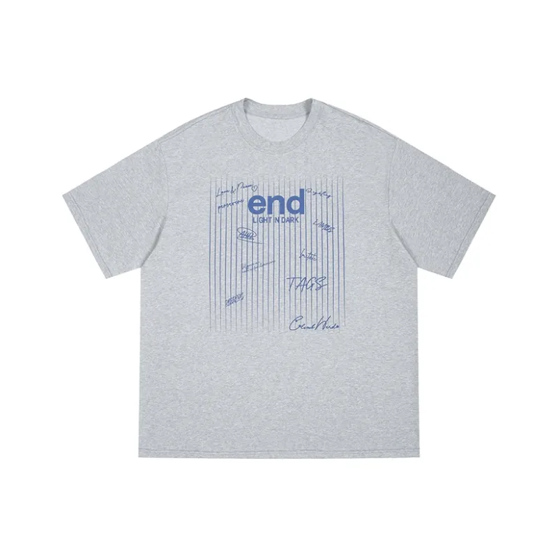 ENDWEEP Short Sleeved T Shirts Unisex-1