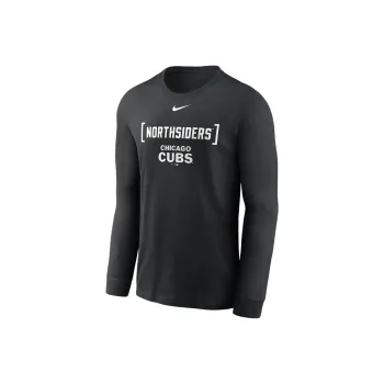 Nike Chicago Cubs Fashion Men's Nike Mlb Long Sleeve T Shirt
