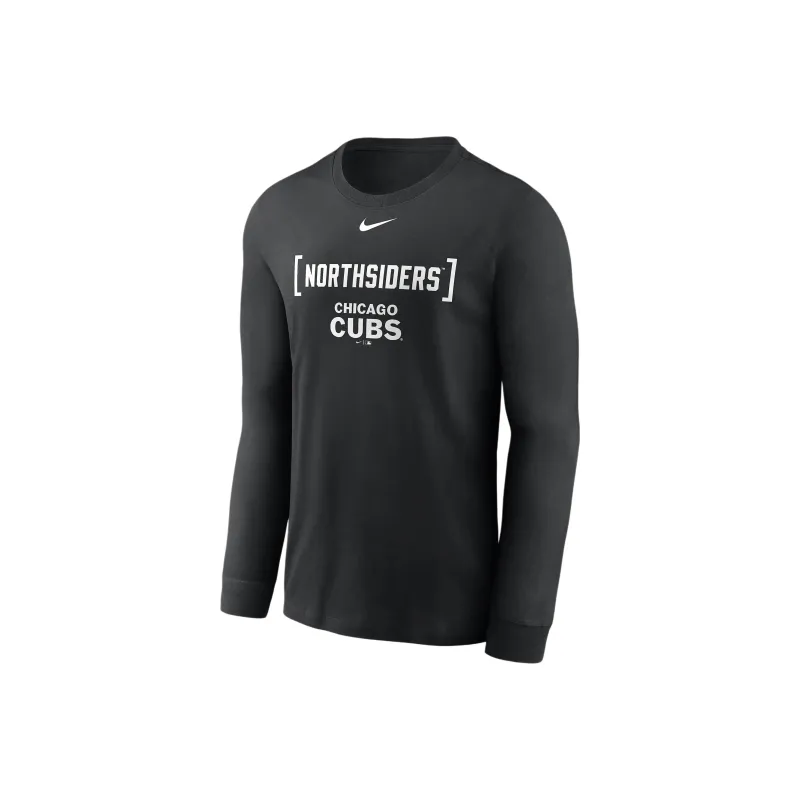Nike Chicago Cubs Fashion Men's Nike Mlb Long Sleeve T Shirt-0