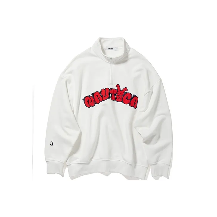 Nautica White Sail Nautica White Sail White Sail Series Sweatshirts Unisex-6