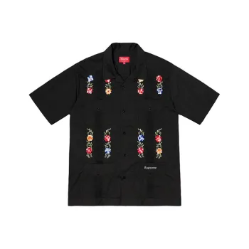 Supreme Flowers Guayabera S/S Shirt