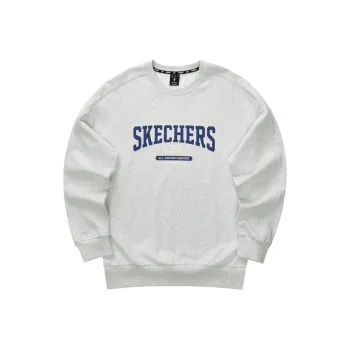 Skechers Sportlife Sweatshirt Unisex Light Heather Gray