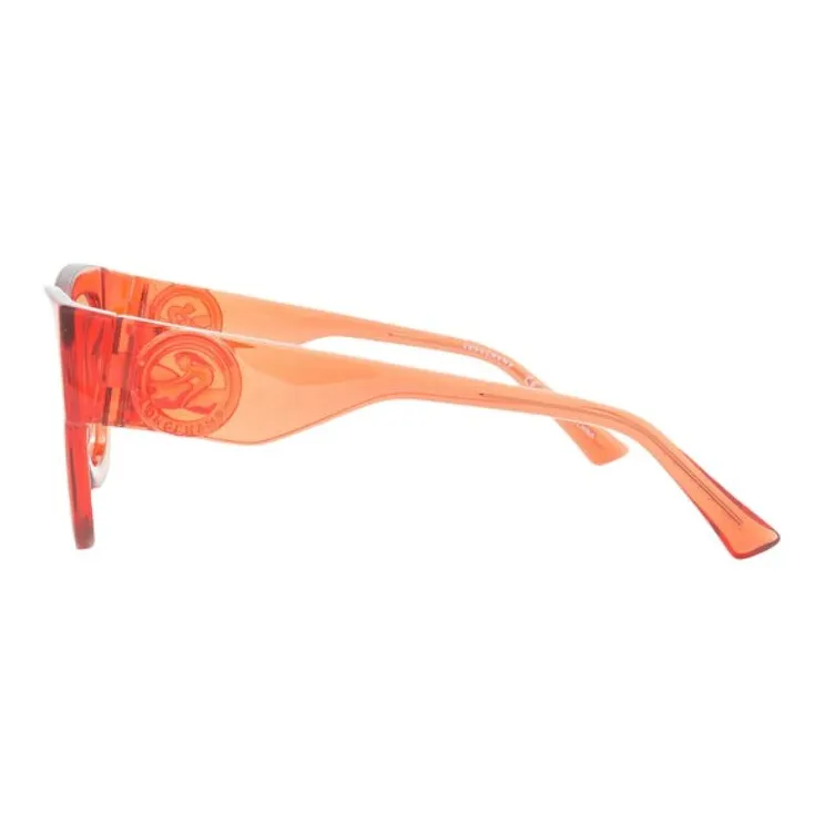 LONGCHAMP Injection Molded Cat Eye Sunglasses Women's Orange-4