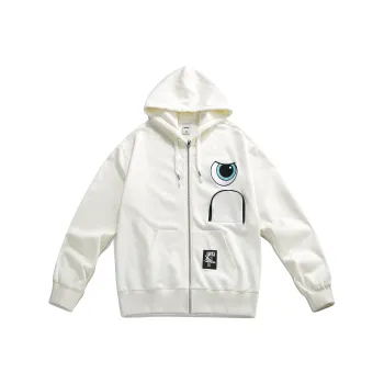 Guuka Sweatshirts Unisex Cream White