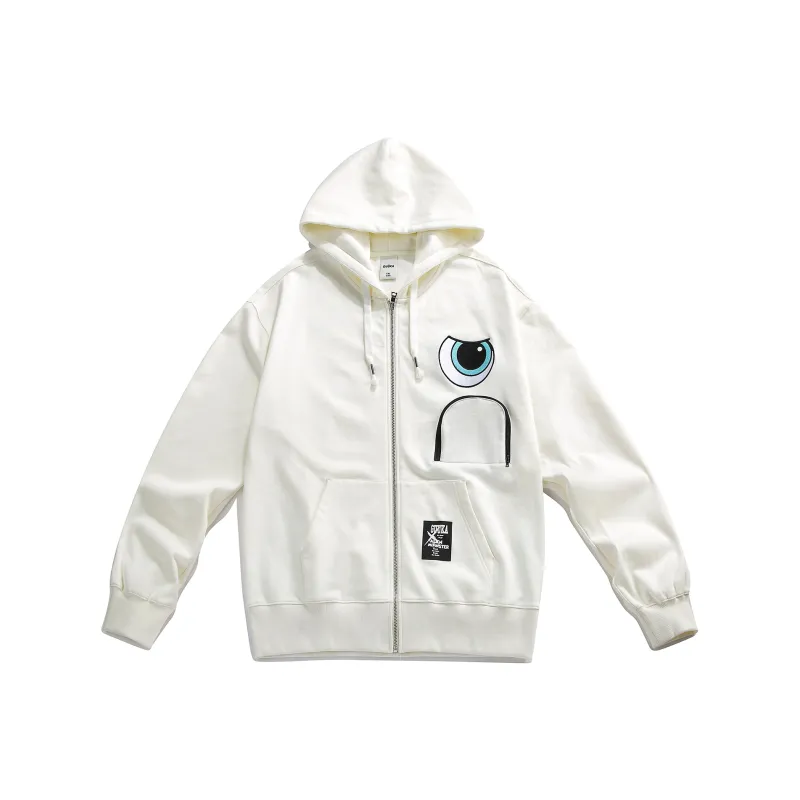 Guuka Sweatshirts Unisex Cream White-0