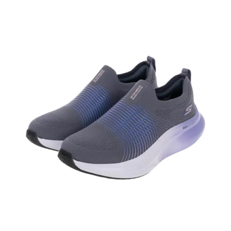Skechers GO WALK Ma Low Top Casual Shoes Women's Gray Purple-2