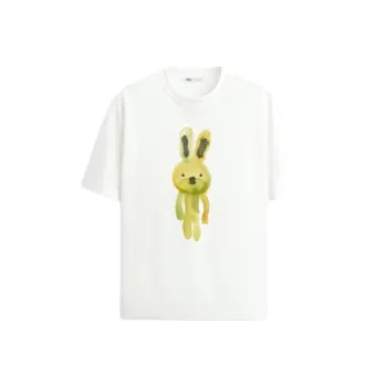 ZARA T-Shirt Men's Frosted White