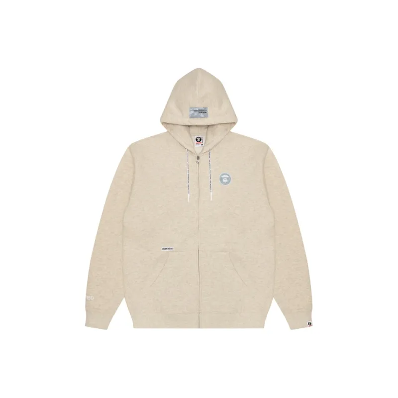 Aape Logo appliqué Zipped Hoodie-3