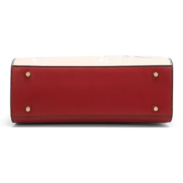 CLEVER& KETCH PU Handbag Women's Red-5