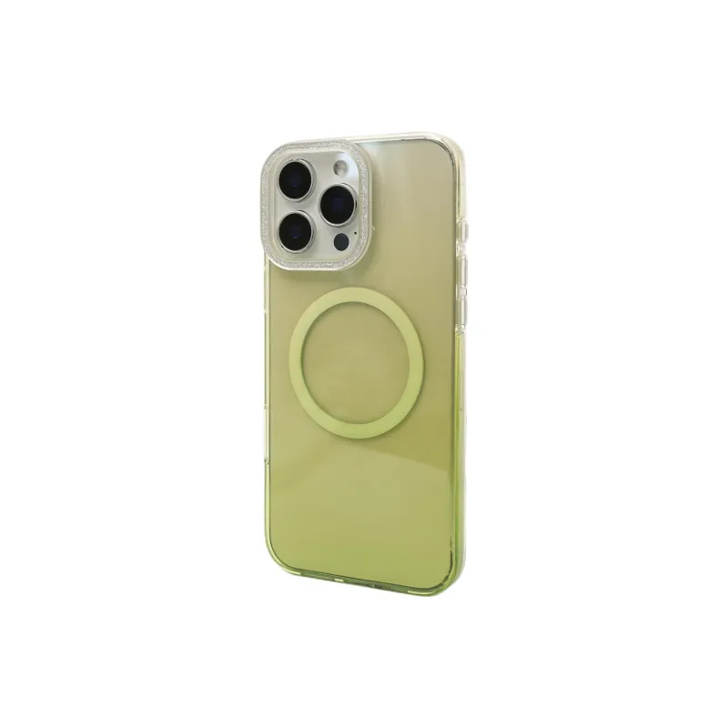 Wei Xin Acrylic Material Gradient Magnetism Phone Cases Compatibility With IPhone 16/15/14/13/Pro/Max-14
