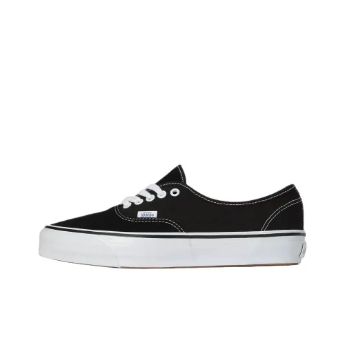 Vans men LX Authentic 44 Anti Slip Wear Resistant Low Top Skateboard V56 Unisex Black