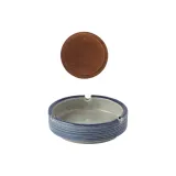 Ashtray-Basket Lotus+Dark Color Lid