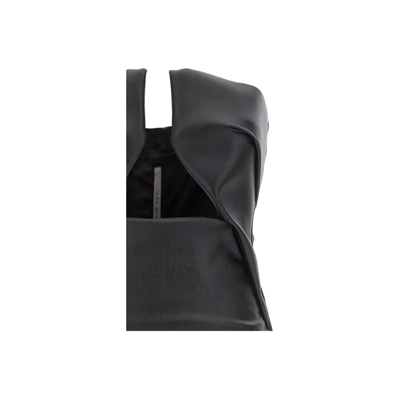 RICK OWENS Hollywood Cut Out Prong Gown-2