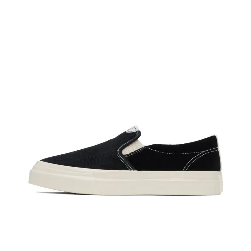 Stepney Workers Club Lister Slip Resistant Low Top Skateboard Shoes Men's Black-0
