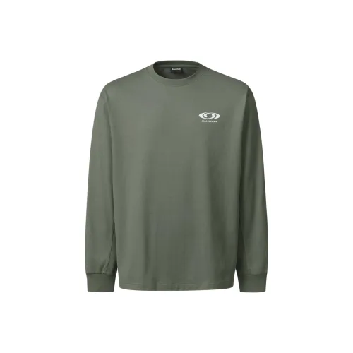 SALOMON T-Shirts Men Green