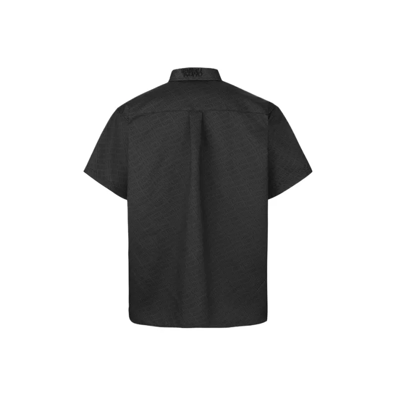 EVISU KURO 2025 Summer Shirt Men's Black-1
