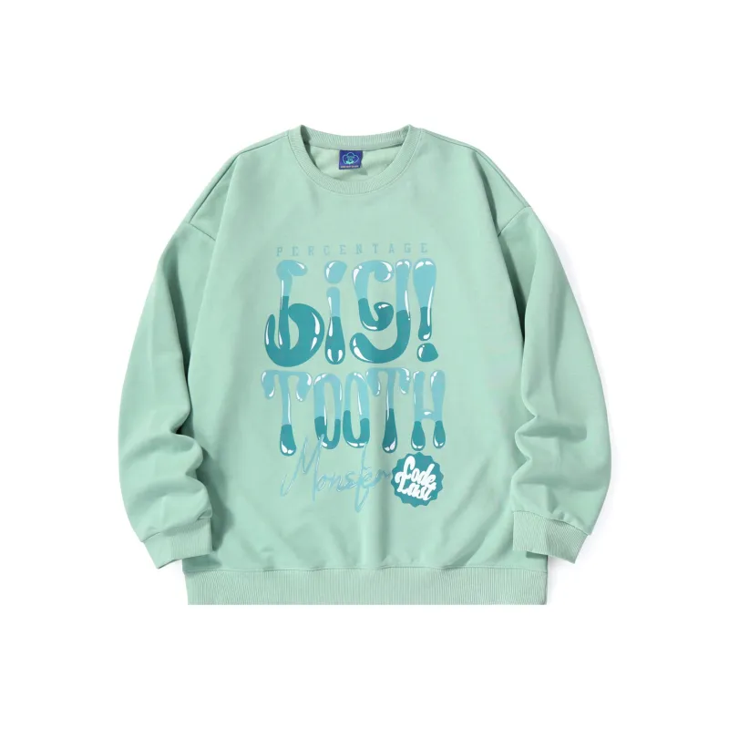 Bt Crew Neck Loose Fit Sweatshirt Spring Fall Unisex-8