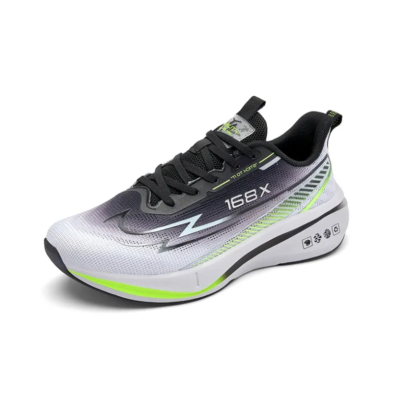 AMICNIEGD Cushioning Breathable Rebound Low Top Training Physical Fitness Test Physical Exam Running Shoes Men's-13