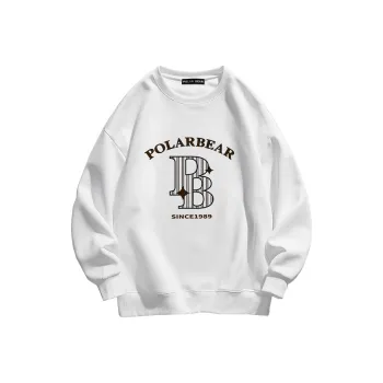 POLAR BEAR Sweatshirt Unisex White