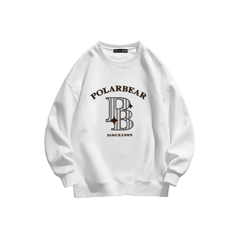 POLAR BEAR Sweatshirt Unisex White-0