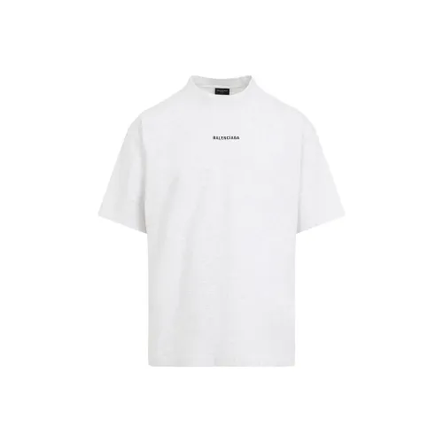 Balenciaga Logo Printed Medium Fit T-Shirt