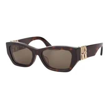 DIOR Plate And Metal Nylon Irregular Shape Sunglasses Men's Tortoiseshell