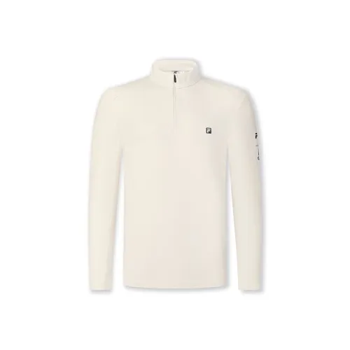 FILA T Shirts Men Gray Wheat
