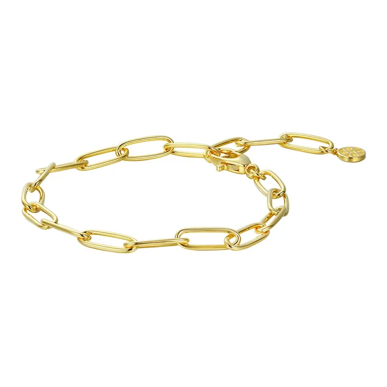 ORANGE CUBE 925 Sterling Silver Bracelets Women's-1