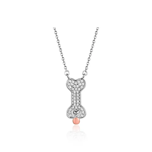 FROMLOVER 925 Sterling Silver Necklaces Women's