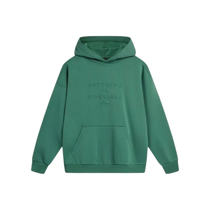 LiNing Sports Trend Series Sweatshirt Men's Deep Temple Green-0