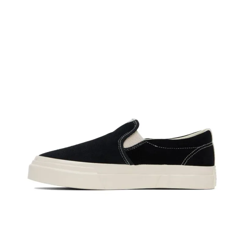 Stepney Workers Club Lister Slip Resistant Low Top Skateboard Shoes Men's Black-1