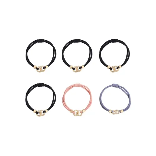 QIMEILA Rubber Band Hair Tie Women's