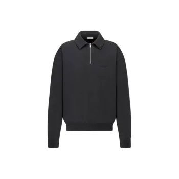 DIOR Half Zipped Long Sleeved Sweatshirt