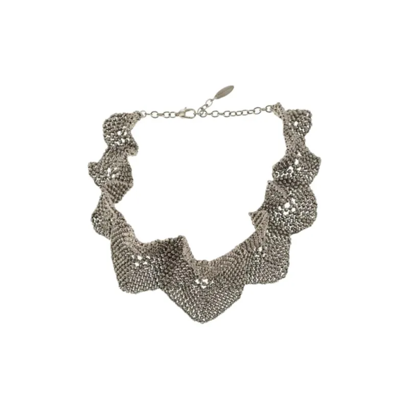 Brunello Cucinelli 925 Sterling Silver Necklaces Women's Silver-0