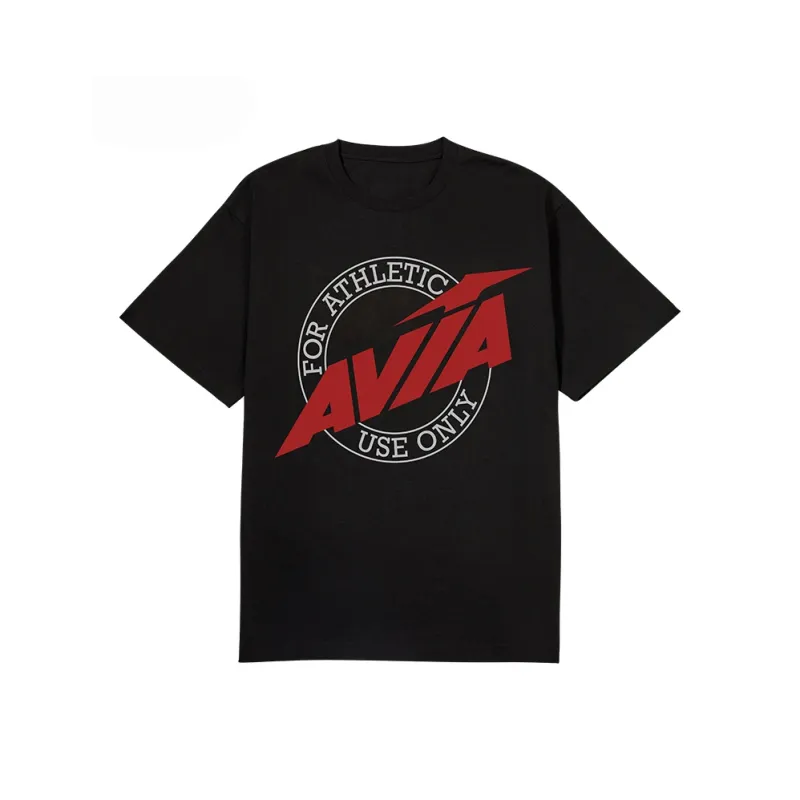 AVIA T Shirts Unisex Black-0