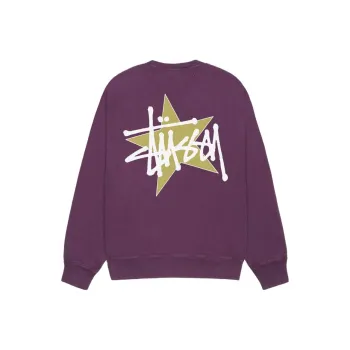 Stussy Star Pigment Dyed Crew