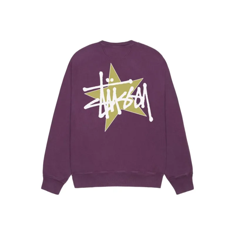 Stussy Star Pigment Dyed Crew-7