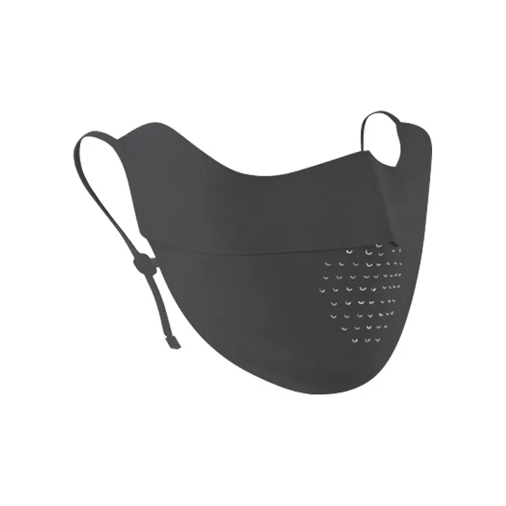 ANWUYU Breathable Ice Silk Thin Sun Protection Face Mask Unisex-29