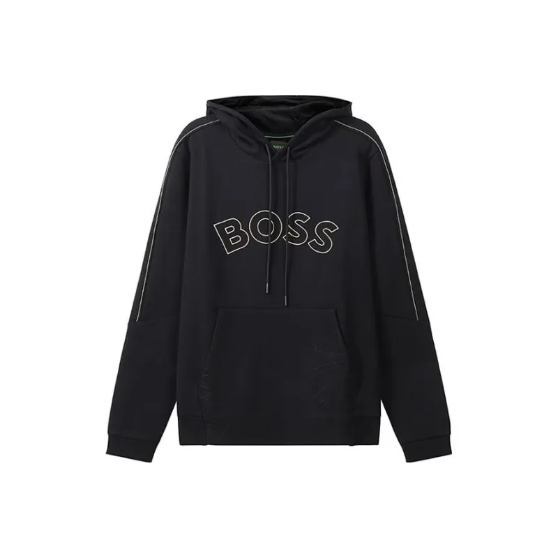 HUGO BOSS Sweatshirts Men Black-0
