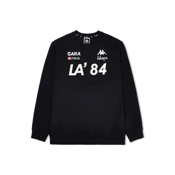 Kappa Sweatshirts Men Midnight Blue Black 906