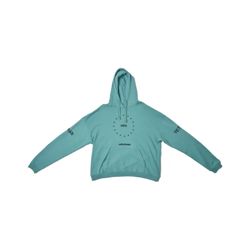 Hood By Air Sweatshirts Unisex Mint Green-0