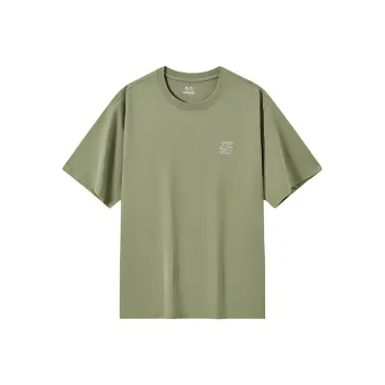 XTEP T Shirt Men's Gray Pea Green